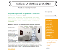 Tablet Screenshot of blog.paris3e.fr